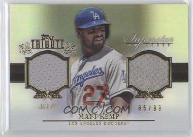 2013 Topps Tribute - Superstar Swatches Relics #SS-MK - Matt Kemp /99