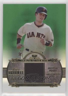 2013 Topps Tribute - Tribute to the Stars Relic - Green #TTSR-BP - Buster Posey /40