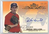 Derek Holland #/25