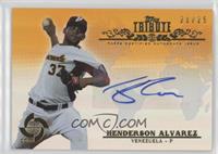 Henderson Alvarez #/25