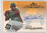 Yovani Gallardo #/25