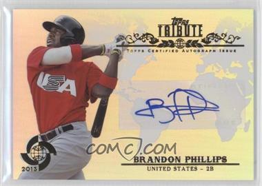 2013 Topps Tribute WBC - Autographs #WTA-BP - Brandon Phillips