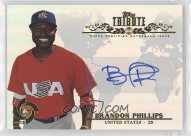 2013 Topps Tribute WBC - Autographs #WTA-BP3 - Brandon Phillips