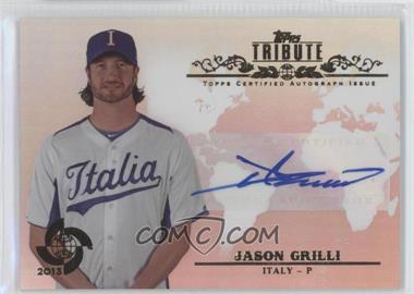 2013 Topps Tribute WBC - Autographs #WTA-JG2 - Jason Grilli