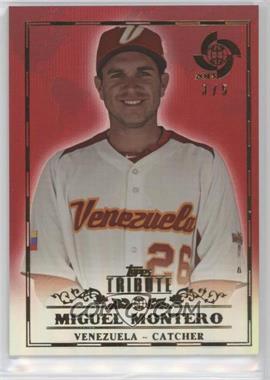 2013 Topps Tribute WBC - [Base] - Red #31 - Miguel Montero /5