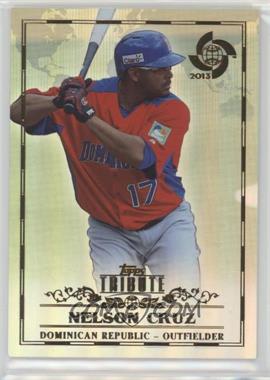 2013 Topps Tribute WBC - [Base] #75 - Nelson Cruz