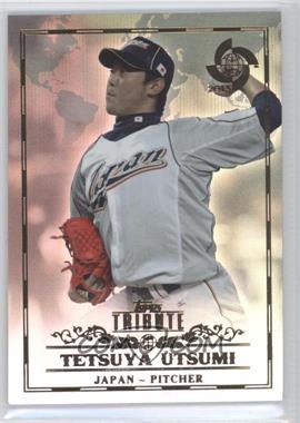 2013 Topps Tribute WBC - [Base] #89 - Tetsuya Utsumi