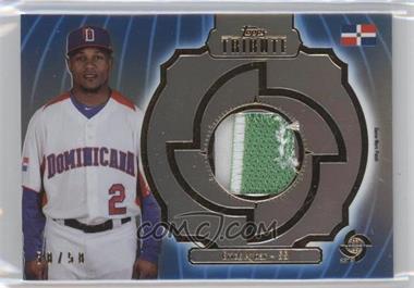 2013 Topps Tribute WBC - Prime Patches - Blue #WPP-EAY - Erick Aybar /50