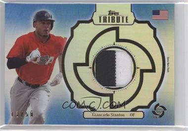 2013 Topps Tribute WBC - Prime Patches - Blue #WPP-GS - Giancarlo Stanton /50