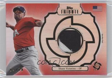 2013 Topps Tribute WBC - Prime Patches - Red #WPP-SV - Shane Victorino /10