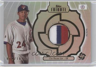 2013 Topps Tribute WBC - Prime Patches #WPP-CHL - Che-Hsuan Lin /101