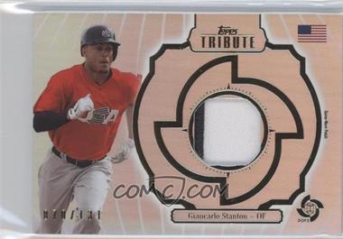 2013 Topps Tribute WBC - Prime Patches #WPP-GS - Giancarlo Stanton /131