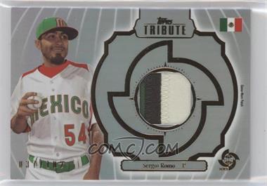 2013 Topps Tribute WBC - Prime Patches #WPP-SR - Sergio Romo /102