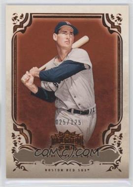 2013 Topps Triple Threads - [Base] - Amber #1 - Ted Williams /125