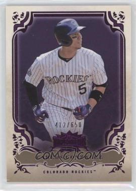 2013 Topps Triple Threads - [Base] - Amethyst #97 - Carlos Gonzalez /650