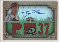 2013 Rookie - Tyler Skaggs [Noted] #/50