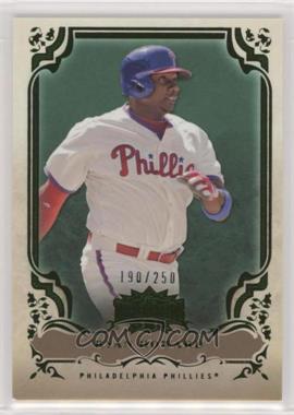 2013 Topps Triple Threads - [Base] - Emerald #37 - Ryan Howard /250