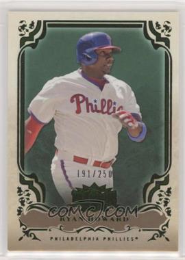 2013 Topps Triple Threads - [Base] - Emerald #37 - Ryan Howard /250