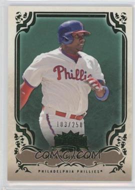 2013 Topps Triple Threads - [Base] - Emerald #37 - Ryan Howard /250