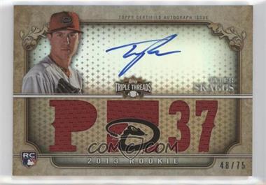 2013 Topps Triple Threads - [Base] - Sepia #108 - 2013 Rookie - Tyler Skaggs /75