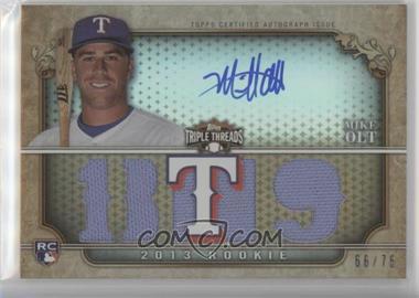 2013 Topps Triple Threads - [Base] - Sepia #132 - 2013 Rookie - Mike Olt /75