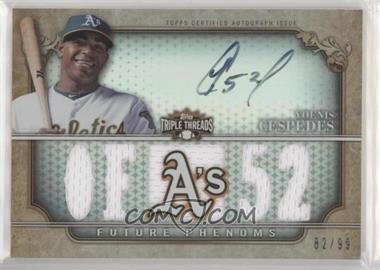 2013 Topps Triple Threads - [Base] #163 - Future Phenoms - Yoenis Cespedes /99