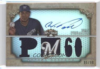 2013 Topps Triple Threads - [Base] #165 - Future Phenoms - Wily Peralta /99