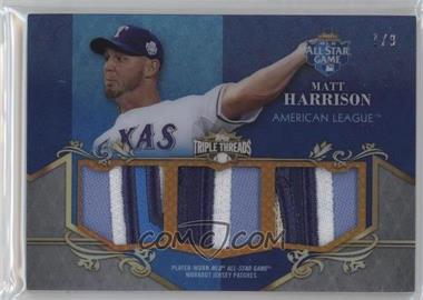 2013 Topps Triple Threads - MLB All-Star Game Patch Relic #ASP-MH - Matt Harrison /9