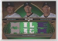 Troy Tulowitzki, Carlos Gonzalez, Wilin Rosario #/18