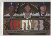 Jurickson Profar, Jason Kipnis, Jedd Gyorko #/27