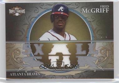 2013 Topps Triple Threads - Relics - Gold #TTR-FM2 - Fred McGriff /9