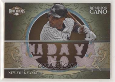 2013 Topps Triple Threads - Relics - Sepia #TTR-RC2 - Robinson Cano /27 [EX to NM]