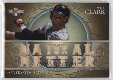 2013 Topps Triple Threads - Relics #TTR-WC2 - Will Clark /36