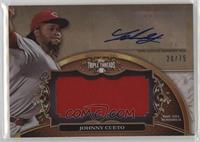 Johnny Cueto #/75