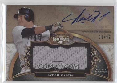 2013 Topps Triple Threads - Unity Autograph Jumbo Relics #UAJR-AG1 - Avisail Garcia /99