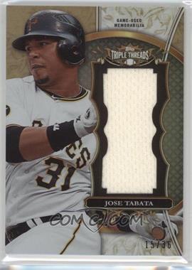 2013 Topps Triple Threads - Unity Jumbo Relics #TTUJR-JT - Jose Tabata /36