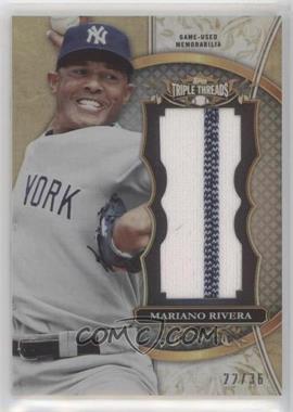 2013 Topps Triple Threads - Unity Jumbo Relics #TTUJR-MR1 - Mariano Rivera /36