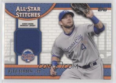 2013 Topps Update Series - All-Star Stitches #ASR-AG - Alex Gordon