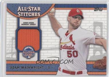 2013 Topps Update Series - All-Star Stitches #ASR-AW - Adam Wainwright