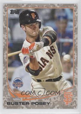 2013 Topps Update Series - [Base] - Desert Camo Foil #US73 - All-Star - Buster Posey /99