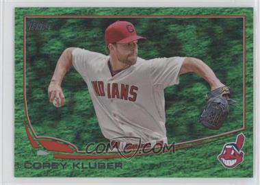 2013 Topps Update Series - [Base] - Emerald Foil #US105 - Corey Kluber [EX to NM]