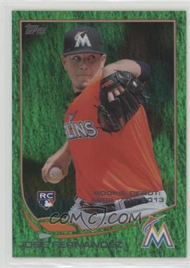 2013 Topps Update Series - [Base] - Emerald Foil #US13 - Rookie Debut - Jose Fernandez