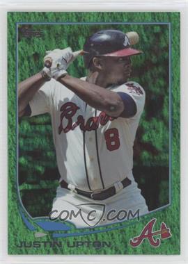 2013 Topps Update Series - [Base] - Emerald Foil #US140 - Justin Upton