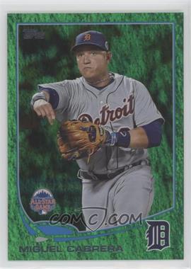 2013 Topps Update Series - [Base] - Emerald Foil #US218 - All-Star - Miguel Cabrera