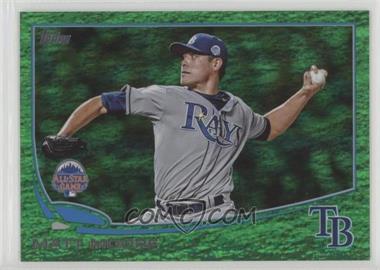 2013 Topps Update Series - [Base] - Emerald Foil #US228 - All-Star - Matt Moore