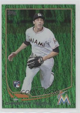 2013 Topps Update Series - [Base] - Emerald Foil #US290 - Christian Yelich