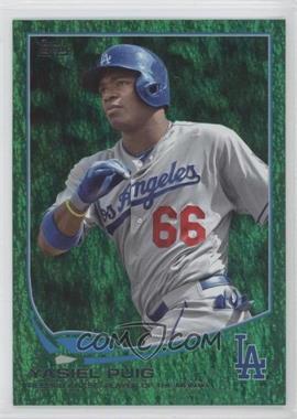 2013 Topps Update Series - [Base] - Emerald Foil #US46 - Checklist - Yasiel Puig