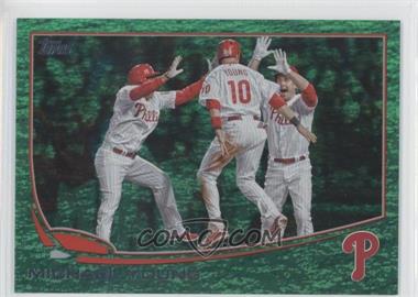 2013 Topps Update Series - [Base] - Emerald Foil #US90 - Michael Young