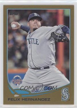 2013 Topps Update Series - [Base] - Gold #US119 - All-Star - Felix Hernandez /2013