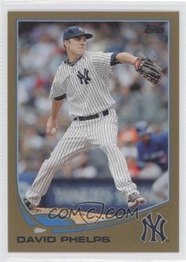 2013 Topps Update Series - [Base] - Gold #US127 - David Phelps /2013